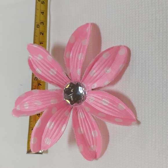 LG Flower Hair Clips(8)☆Wide Crochet Headbands (4) - Picture 5 of 14